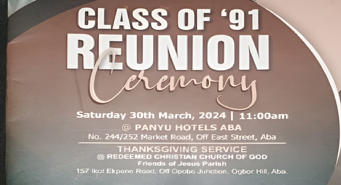Class Of 91 Reunion 2024